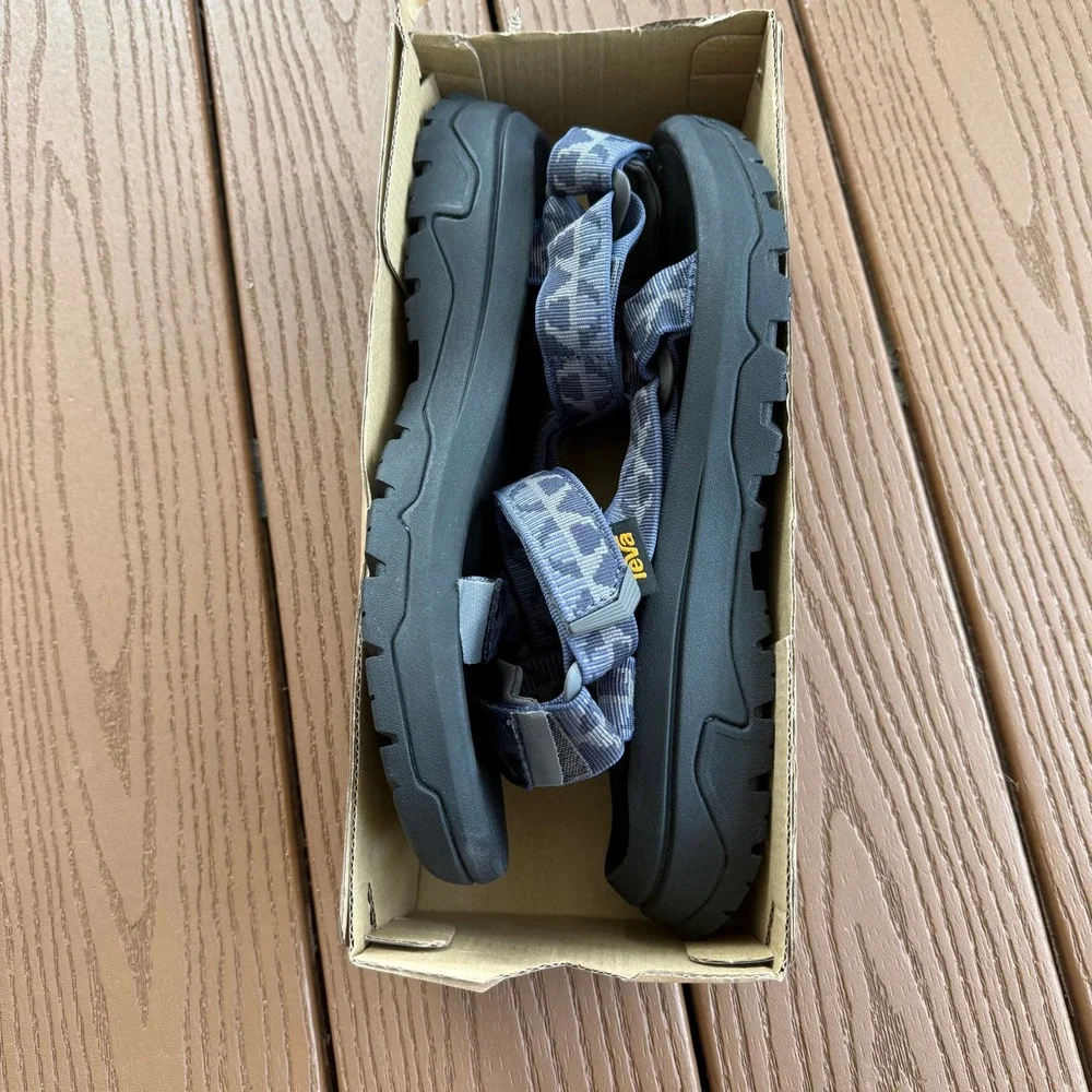 TEVA Men's Hurricane XLT3 Sandal Size 9 Criss Cross Navy/Grey New